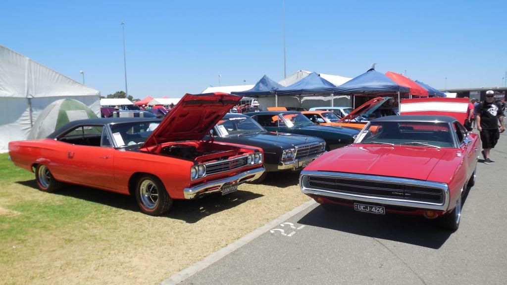 Chargers at Motorvation Perth, Australia